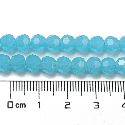 Imitation Jade Glass Beads Stands EGLA-A035-J6mm-D04-1
