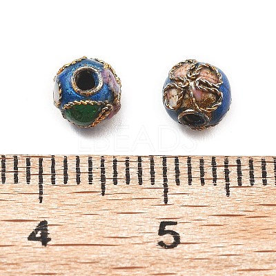 Handmade Cloisonne Beads CLB-O001-M08-01-1