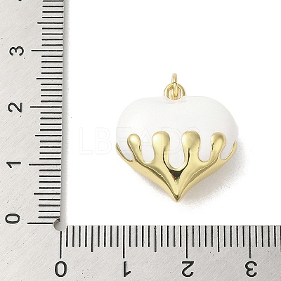 Rack Plating Brass Enamel Pendants KK-S366-05G-01-1