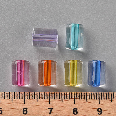Transparent Acrylic Beads TACR-S154-17A-1