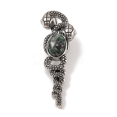 Natural Ruby in Zoisite Pendants G-A224-03AS-10-1