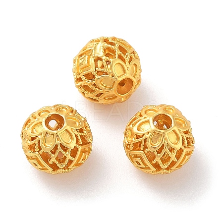 Alloy Hollow Beads PALLOY-A008-01S-MG2-1