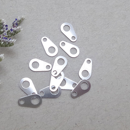 Non-Tarnish 316 Surgical Stainless Steel Chain Tabs X-STAS-L236-04C-1