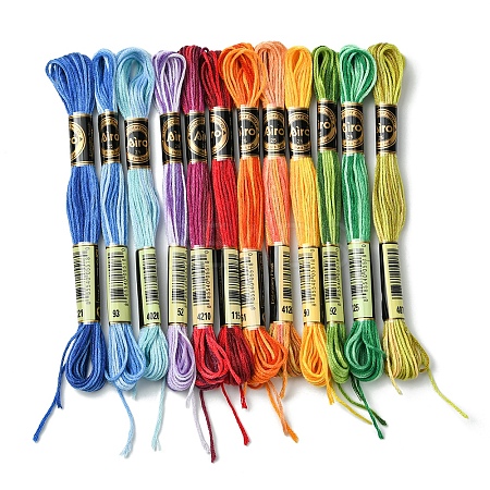 6-Ply Polyester Embroidery Floss OCOR-FZ0001-01A-1