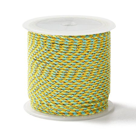 4-Ply Polycotton Cord with Metallic Thread OCOR-Z003-C10-1