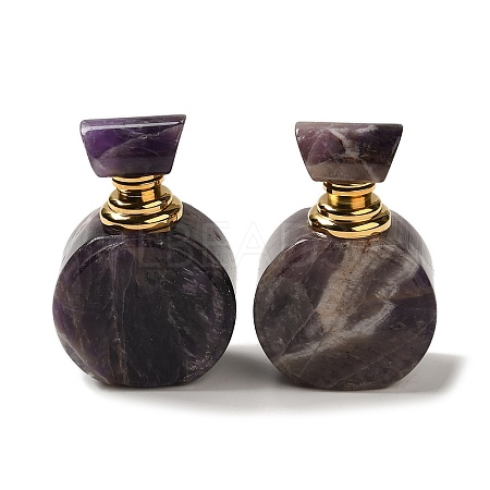 Natural Amethyst Dropper Perfume Bottles DJEW-H010-04G-01-1