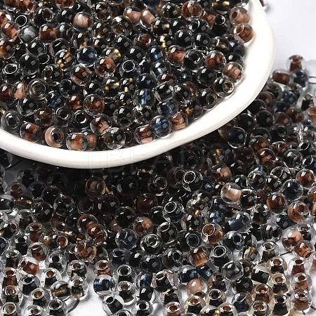 Transparent Glass Round Seed Beads X1-SEED-B001-05A-01-1