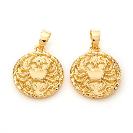 Brass Pendants KK-I672-33K-1
