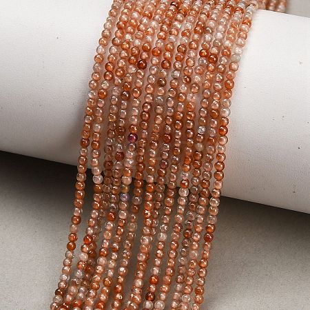 Natural Cubic Zirconia Beads Strands GG-CBA9722-D01-2mm-1
