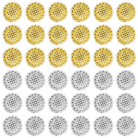600Pcs 2 Colors Tibetan Style Alloy Beads FIND-DC0002-54-1
