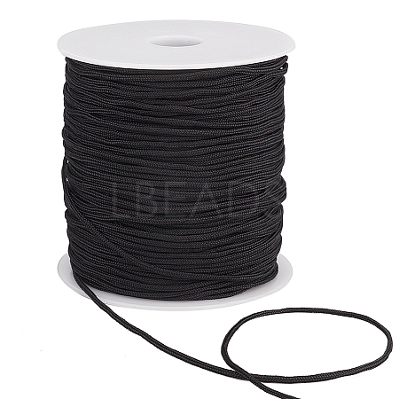 100 Yards Nylon Chinese Knot Cord NWIR-WH0020-03B-1