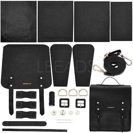 DIY PU Leather Sew on Backpack Kits DIY-WH0297-23B-1