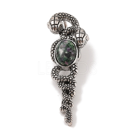 Natural Ruby in Zoisite Pendants G-A224-03AS-10-1