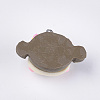 Handmade Polymer Clay Pendants CLAY-S093-10-2