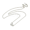 304 Stainless Steel Cable Chain Necklaces NJEW-H040-16P-2