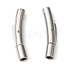 Smooth Surface 304 Stainless Steel Bayonet Clasps STAS-N002-02-3mm-2
