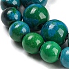 Synthetic Chrysocolla Beads Strands G-L529-B01-12mm-6