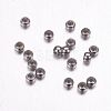 316 Surgical Stainless Steel Crimp Beads X-STAS-F117-03P-2
