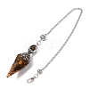 Resin Cone Pointed Dowsing Pendulums GG-CBA040B-03P-02-2