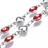 304 Stainless Steel Enamel Chains CHS-P006-01P-03-2
