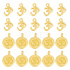 20Pcs 2 Styles Alloy Pendants FIND-GO0001-35-1
