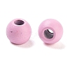 Spray Painted 202 Stainless Steel Beads STAS-G340-01B-2