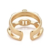 Brass Cuff Rings KK-H741-08G-3