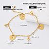 304 Stainless Steel Charm Anklets for Women HT7588-2-1