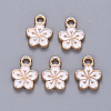 Alloy Enamel Charms X-ENAM-S121-054B-2