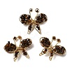 Butterfly Natural Mixed Gemstone Brooch G-A278-02G-2