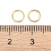 Brass Open Jump Rings KK-N254-45C-G-3