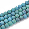 Natural Chrysocolla Beads Strands X-G-T106-195-1