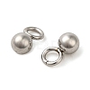 Non-Tarnish 304 Stainless Steel Charms STAS-A093-01A-P-2