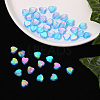 100Pcs Eco-Friendly Transparent Acrylic Beads TACR-YW0001-07F-7