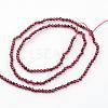 Natural Garnet Beads Strands G-K127-01F-2mm-2