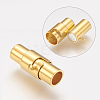 Brass Magnetic Screw Clasps X-MC078-G-2