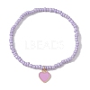 6Pcs Glass Seed Beaded Bracelets BJEW-JB10216-01-3