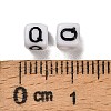Opaque Acrylic Beads OACR-S076-01Q-3