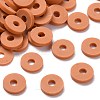 Handmade Polymer Clay Beads X-CLAY-Q251-6.0mm-44-1