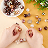 1 Set Mixed Style Acrylic Round Beads Sets SACR-PH0001-52K-3