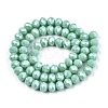 Electroplate Glass Beads Strands X1-EGLA-A034-P6mm-A20-2