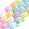 Macaron Color Natural Selenite Beads Strands X1-G-B102-A01-02-1