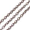 Brass Cable Chains X-CHC-034Y-R-NF-2