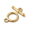 Ion Plating(IP) 304 Stainless Steel Toggle Clasps STAS-H212-19G-2