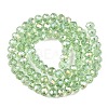 Electroplate Glass Beads Strands EGLA-A044-T6mm-B09-3