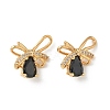 Brass Micro Pave Cubic Zirconia Pendants KK-Z136-58G-02-1