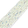 Transparent Glass Beads Strands EGLA-N028-01A-A07-1