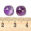 Natural Amethyst Cabochons G-M431-01F-3