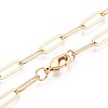 Brass Paperclip Chains MAK-S072-12A-G-2