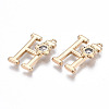 Brass Pendants KK-Q768-001G-H-3
